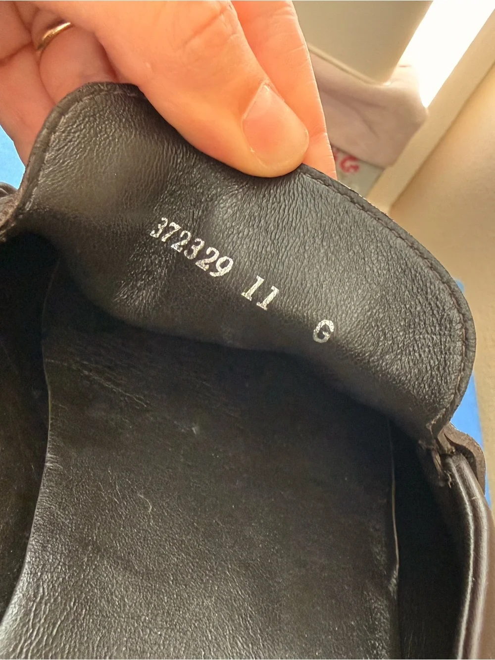 Gucci Brown Leather Penny Loafers for Men Monogram